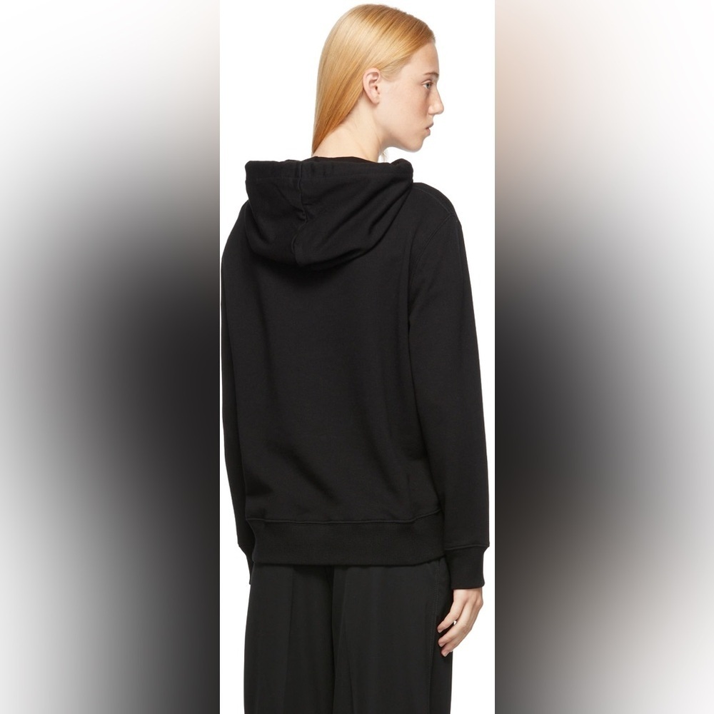 ๐ NWT LANVIN 100% cotton black mother & child pull over hoodie small - Picture 14 of 15
